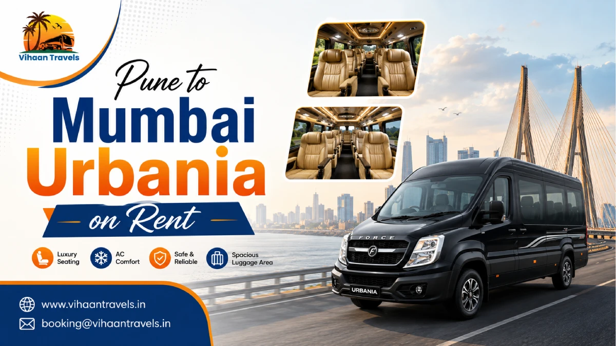 Pune to Mumbai Urbania on Rent