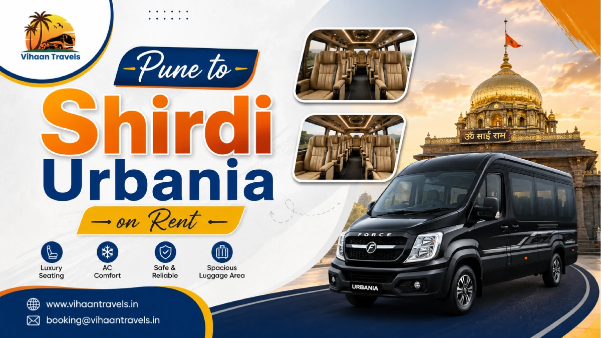 Pune to Shirdi Force Urbania